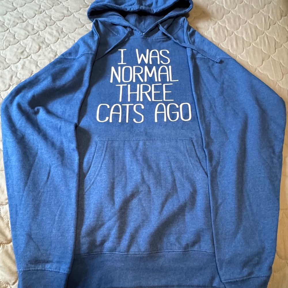 Funny Cat Graphic Sweatshirt